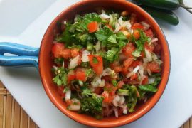 Receta de salsa pico de gallo - Comidas Peruanas