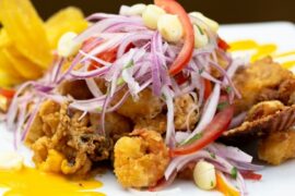 Receta de jalea de pescado peruana