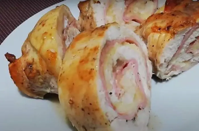 Receta de pollo enrollado peruano