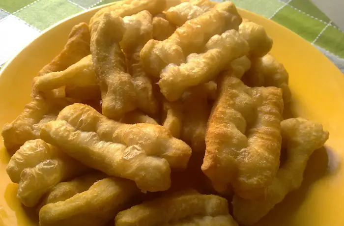 Receta de yuquitas fritas de carretilla