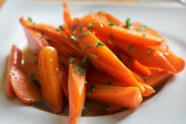 Receta de zanahorias glaseadas